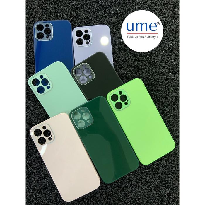 CASE IPHONE 13 MINI,IPH 13 , IPH 13 PRO ,13 PRO MAX ,12 MINI COLOURFUL GLASS- CASE UME ORIGINAL CASI