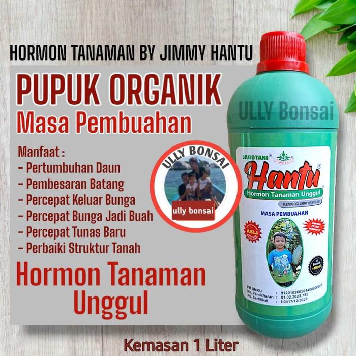 Pupuk Pembuahan Dan Pertumbuhan Hantu Bahan Organik Kemasan 1 Liter