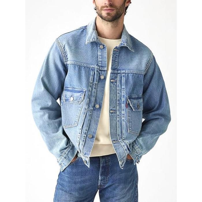 Jacket Levis R Vintage Closing 1953 Type Trucker Jacket Midi Pria Original