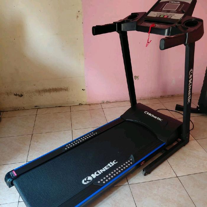 Treadmill Elektrik Kinetic Motorized Kondisi Second Normal