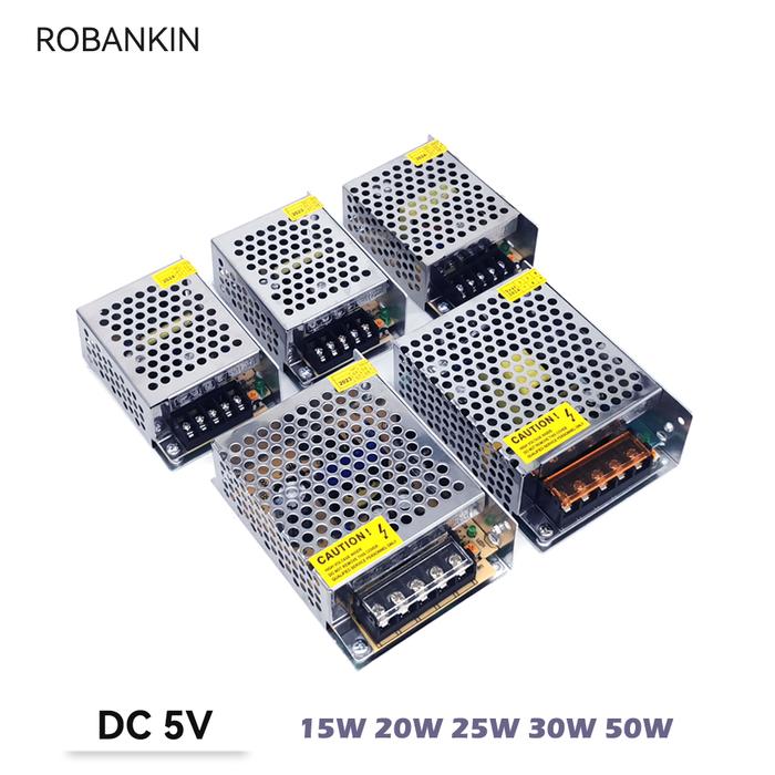 5V 15W 20W 25W 30W 50W Switching Power Supply AC100V 110V 220V to DC