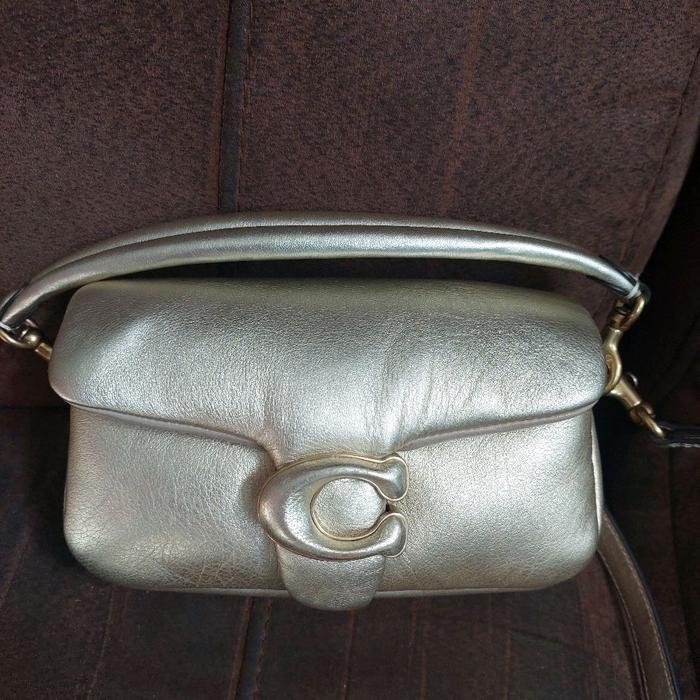 coach tabby gold size mini