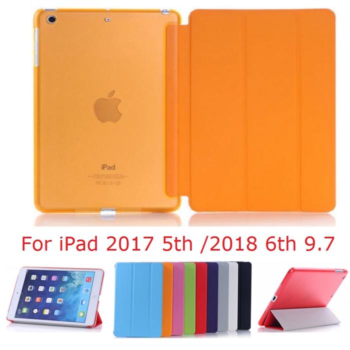 Slim Coque for iPad 2018 2017 9.7 iPad 5 6th Case Flip A1822 A1893