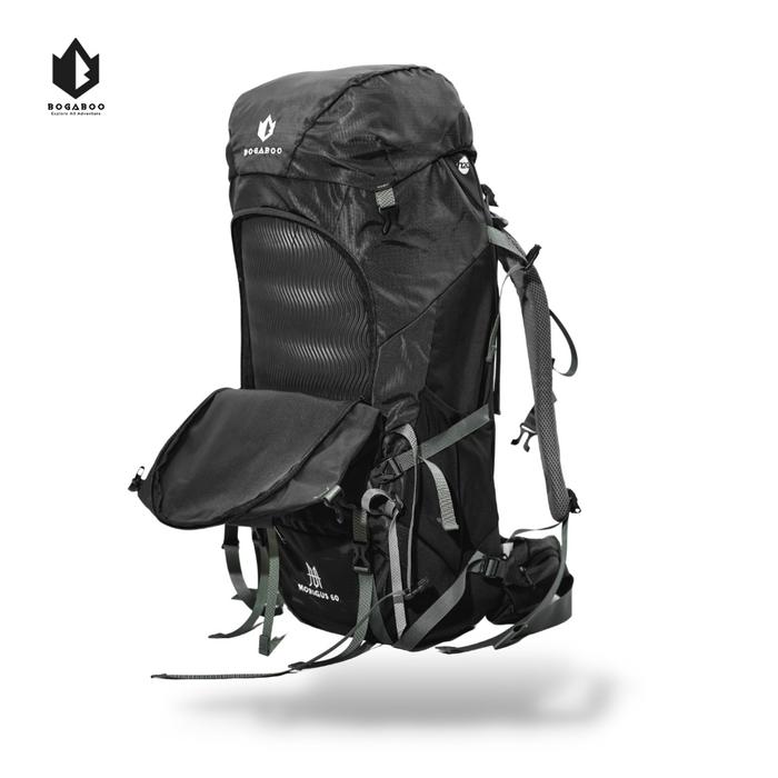 BOGABOO TAS KERIL Morigus 60 Liter +Cover Bag - TAS CARRIER - CARIER - tas Carrier ultralight - tas 