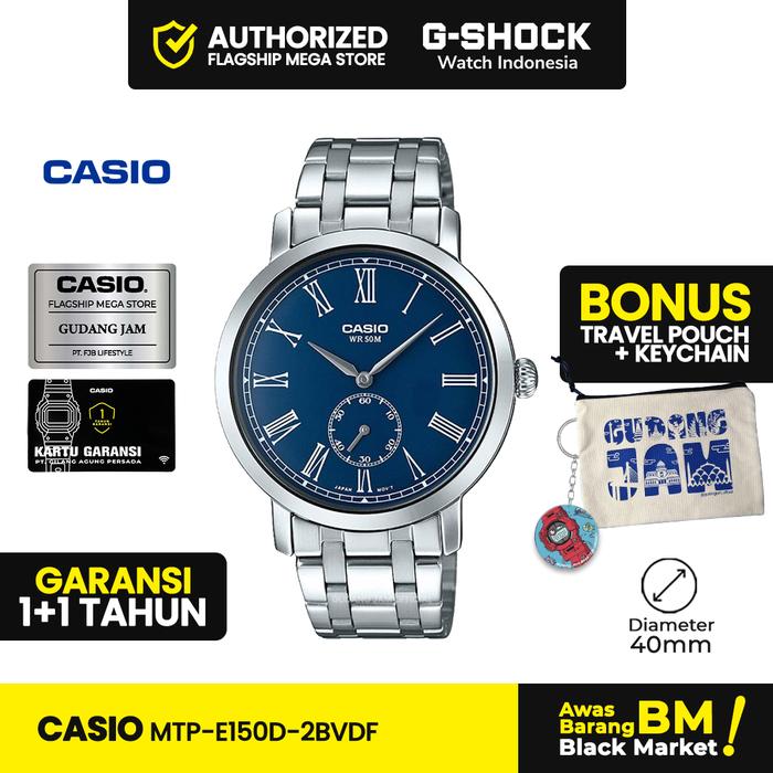 Casio General MTP-E150D-2BVDF MTP-E150D-2B MTP-E150D MTPE150 MTP E150