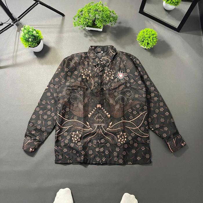 KEMEJA BATIK PSHT BORDIR KEMEJA BATIK PRIA LENGAN PANJANG