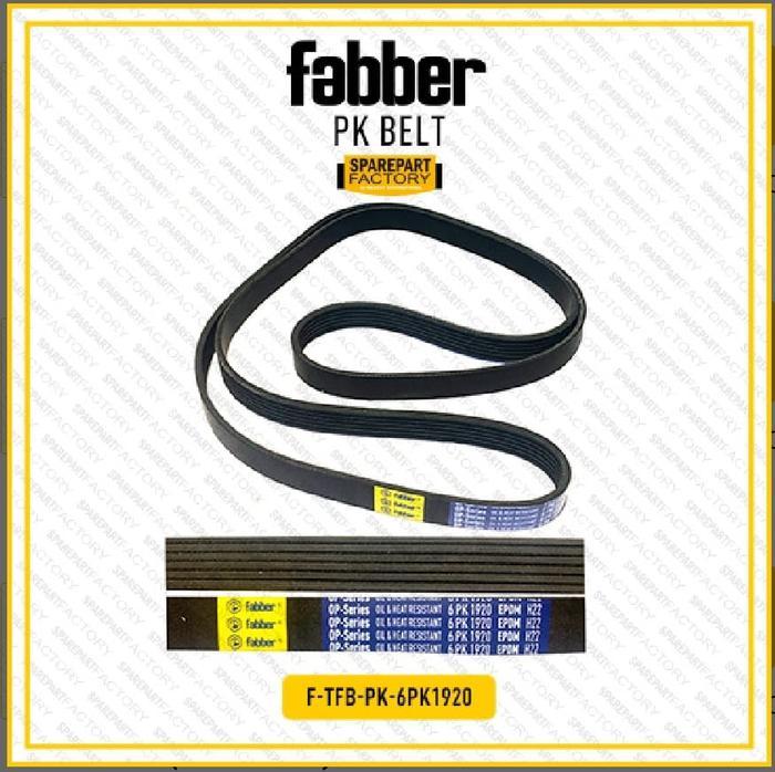 Fan PK Belt V-Belt Alt Alternator AC Power Steering PS Toyota Avanza Old Gen1 1.5 1500 cc 1.5cc 1500