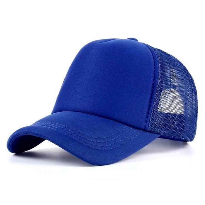 Ready Best Promo Topi Trucker Jaring Hat Cap Distro Banyak Warna Biru Benhur Bca Polos Custom Indone