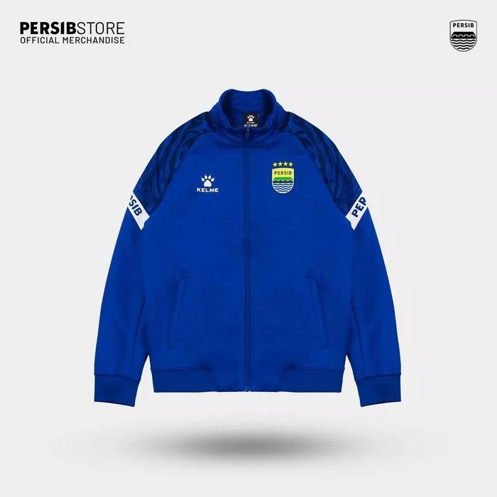 Jaket Tracktop Persib Official 2025 Bahan Lotto