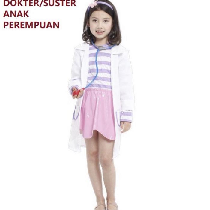 kostum suster halloween | baju dokter anak | cosplay roleplay costume