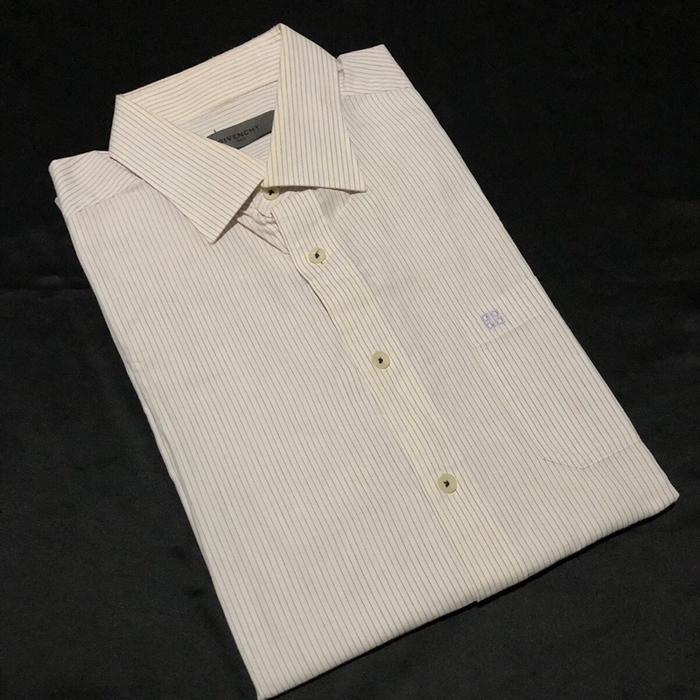 KEMEJA GIVENCHY LUXURY FORMAL SINGEL POCKET SECOND ORIGINAL