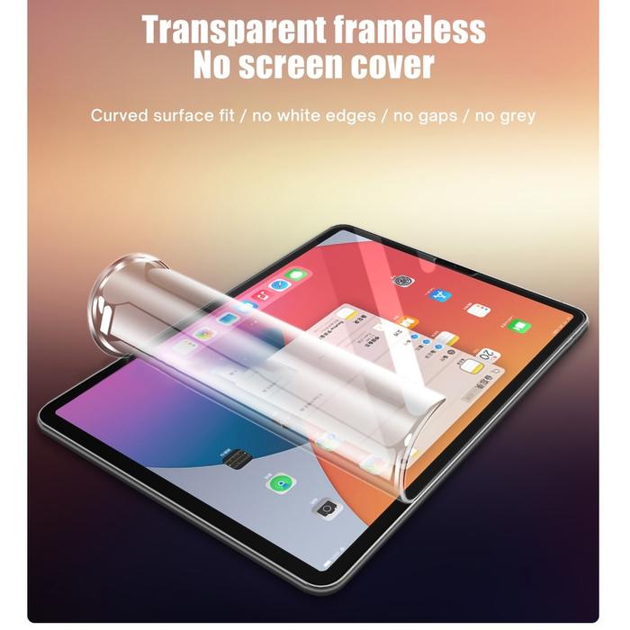 PWY HYDROGEL anti gores IPAD 11 (A16) 10 9 8 7 6 5 4 3 2 | AIR 13 11 6 5 4 3 2 1 / AIR M3 M2 M1 | MI