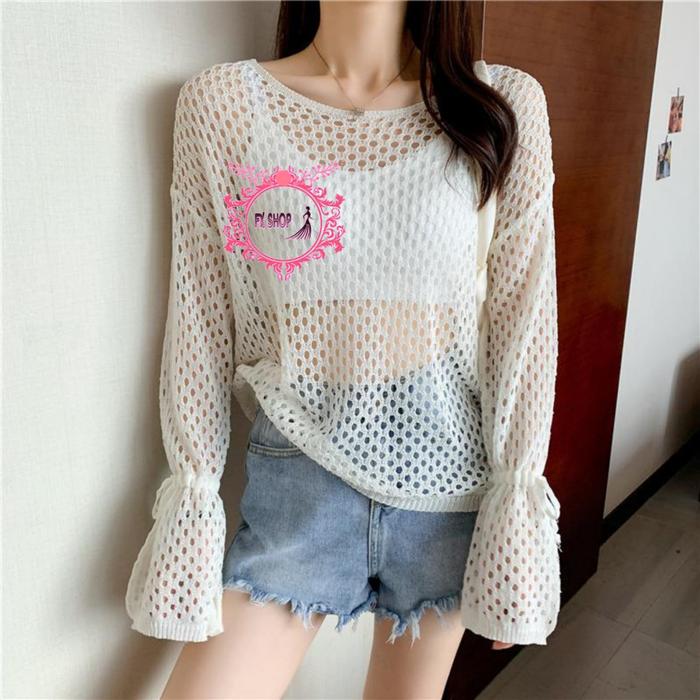FX SHOP YUKI TOP BLOUSE JARING PITA PREMIUM