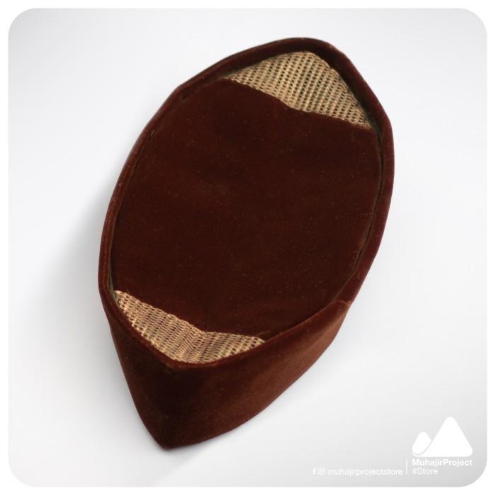 peci songkok cokelat Muhajir Project Store