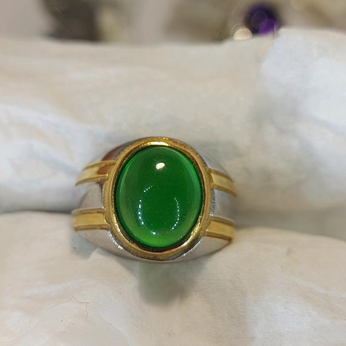 Cincin Giok Burma super elegant