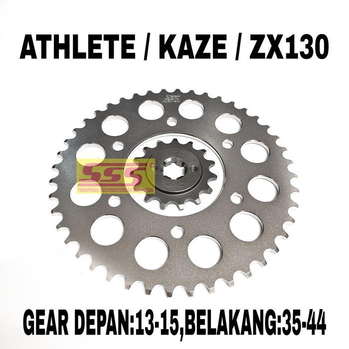 Gearset Girset Sss 415 Baja Athlete Kaze Zx130 Rantai Sss Hsbt #Gratisongkir