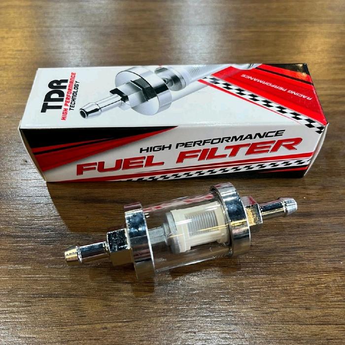 FILTER BENSIN KACA FILTER BENSIN TRASPARAN FILTER UNIVERSAL TDR ASLI Motorcycle