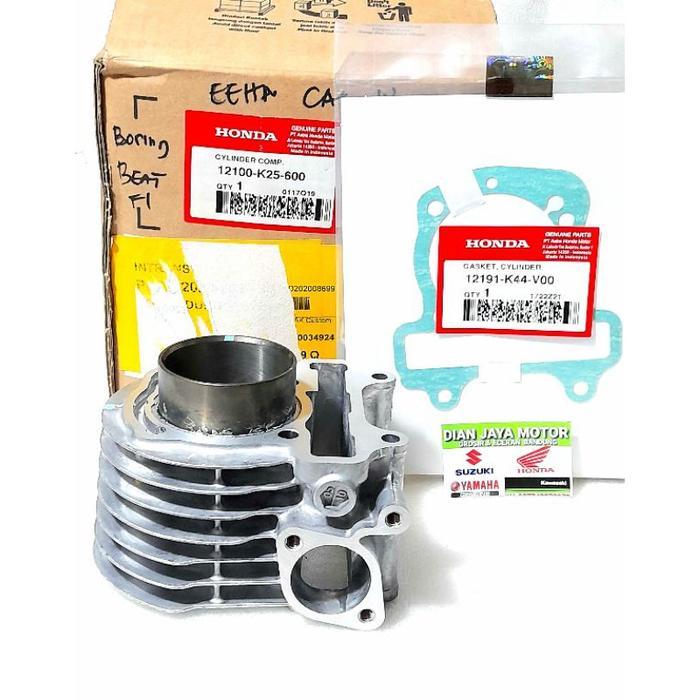 BORING CYLINDER BLOK SEHER BEAT FI ESP BEAT SEETRET POP SCOPY KODE K44 AHM ORIGINAL