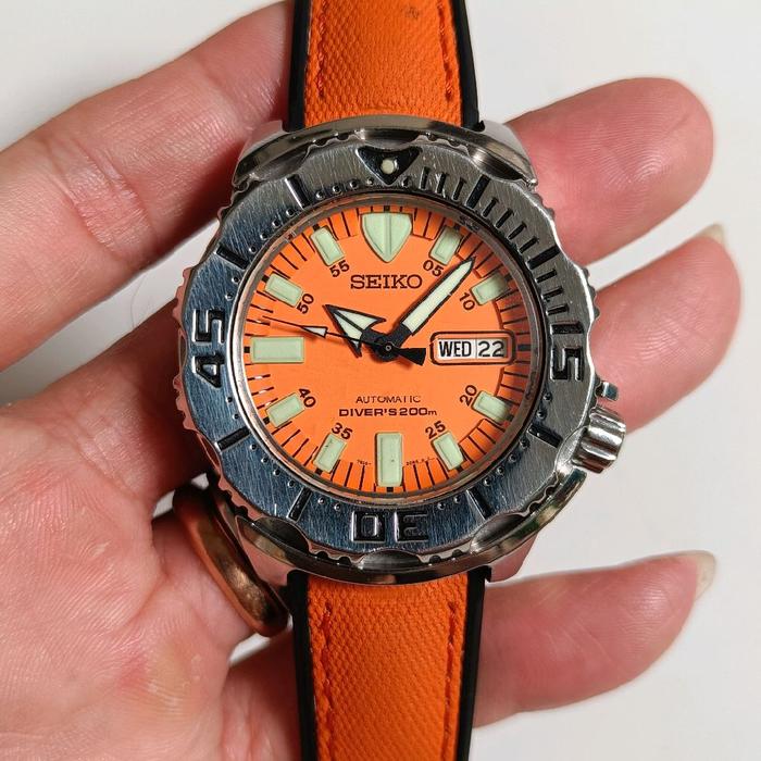 Seiko monster gen 1 SKX781 original bekas bagus normal semua siap pakai