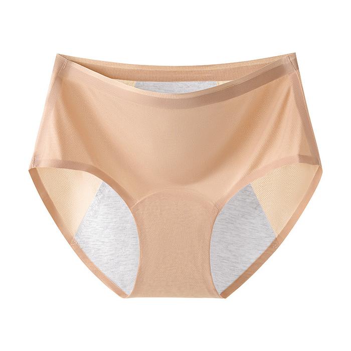 Plus Size Ladies Period Underwear Wide Antibacterial Crotch Large Size Fat MM200 Lb Seamless Triangl