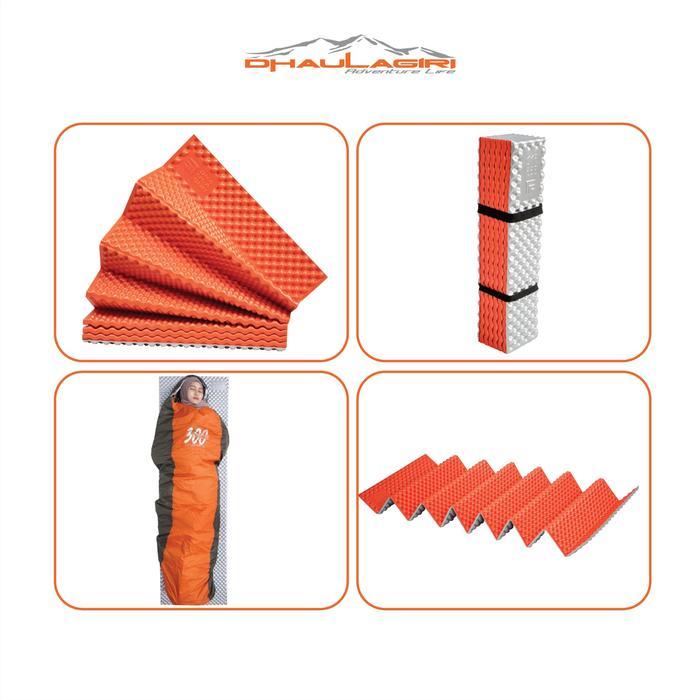Eiger - Dhaulagiri Foil Foam Pad / Matras Foil Foam - Matras Lipat Camping Hiking Outdoor Gunung
