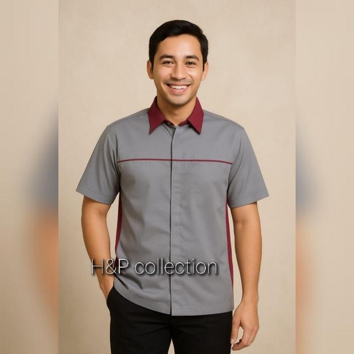 DVR Baju Seragam Kerja Kantor – Kemeja Seragam Karyawan/Komunitas