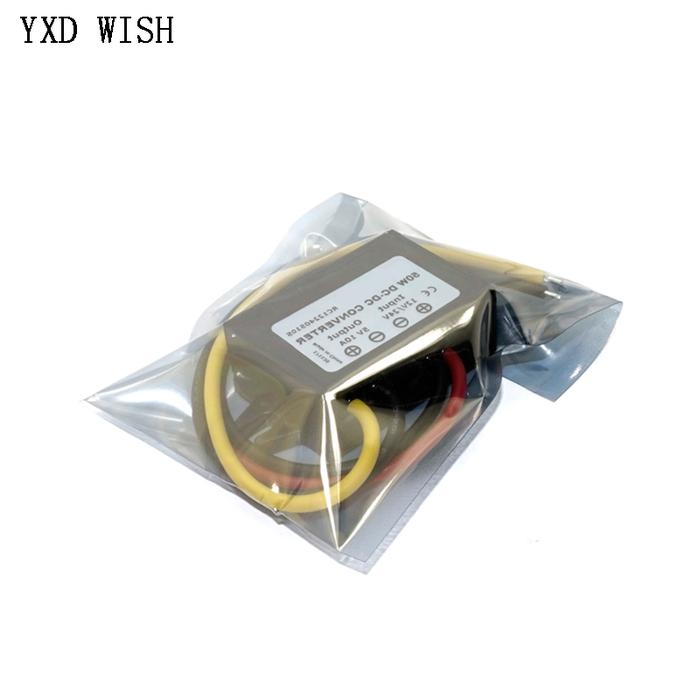 Konverter Step Down DC 12V 24 V ke 5 V 3A 10A DC-DC, Regulator 50W 12