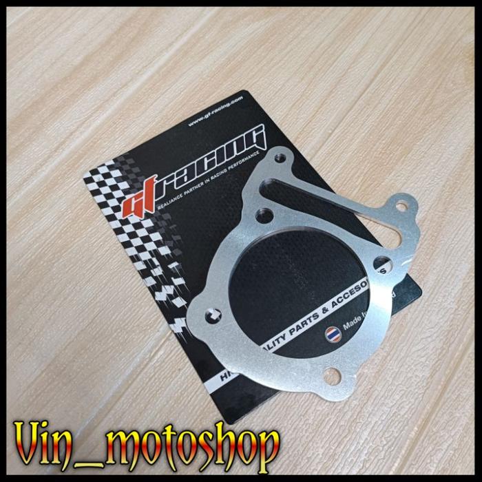 paking stroke struk Mio Nouvo alumunium 0,5mm 1mm 2mm 3mm 4mm 5mm GF racing