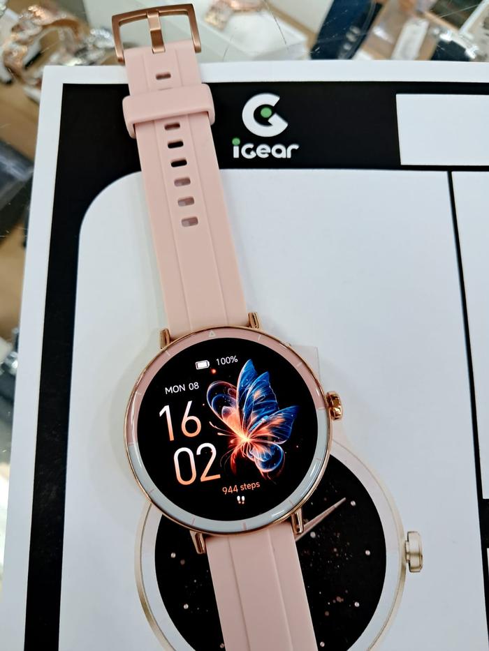Jam Tangan Wanita iGear Raze Smartwatch iGear Full Screen Touch Silicone Strap