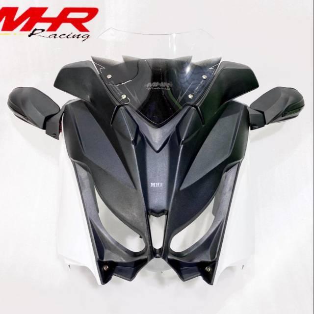Tameng Kedok New Model Baby Xmax / Predator Untuk Semua Nmax-155 Old 2015-2019