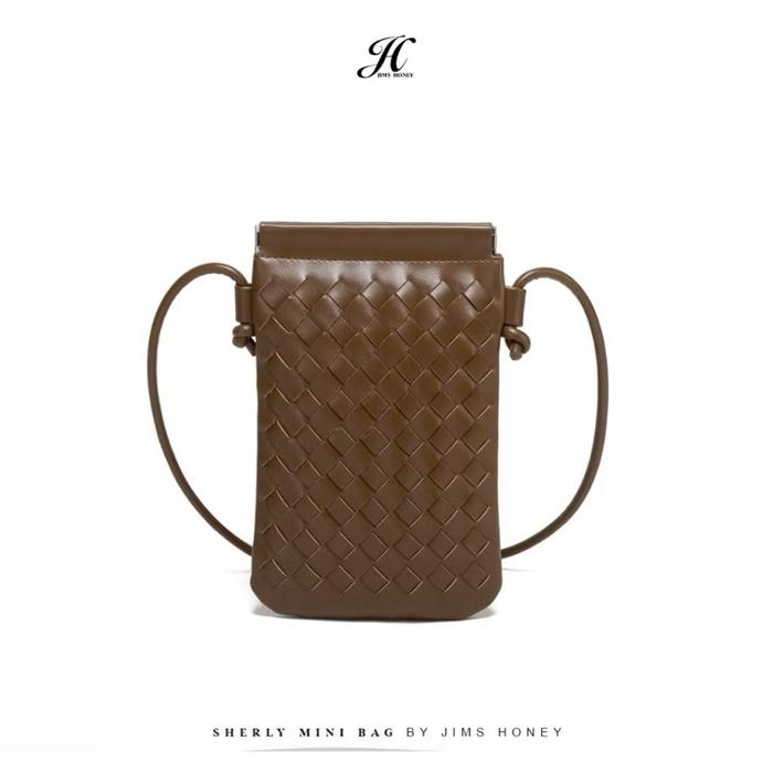 JH sherly minibag Phone Bag Brown