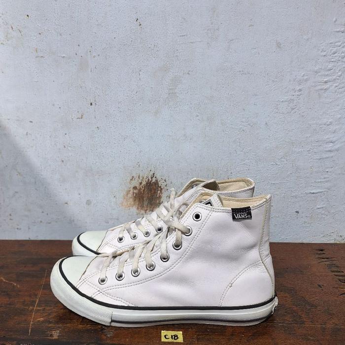 Sepatu second original Vans leather size 42