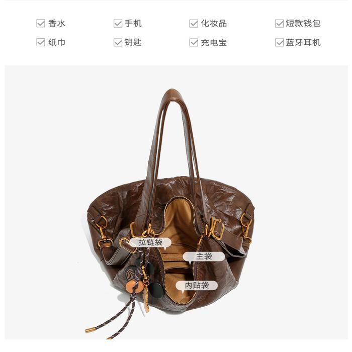 Disney x Masesa | Tas Wanita Hobo Kulit Super Lather  – Shoulder Bag Elegant Korea Style 25063