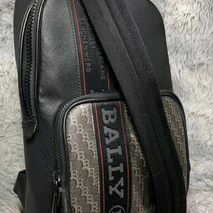 Bally Cross Body, Body bag, Waist Bag Selempang Authentic Preloved Japan