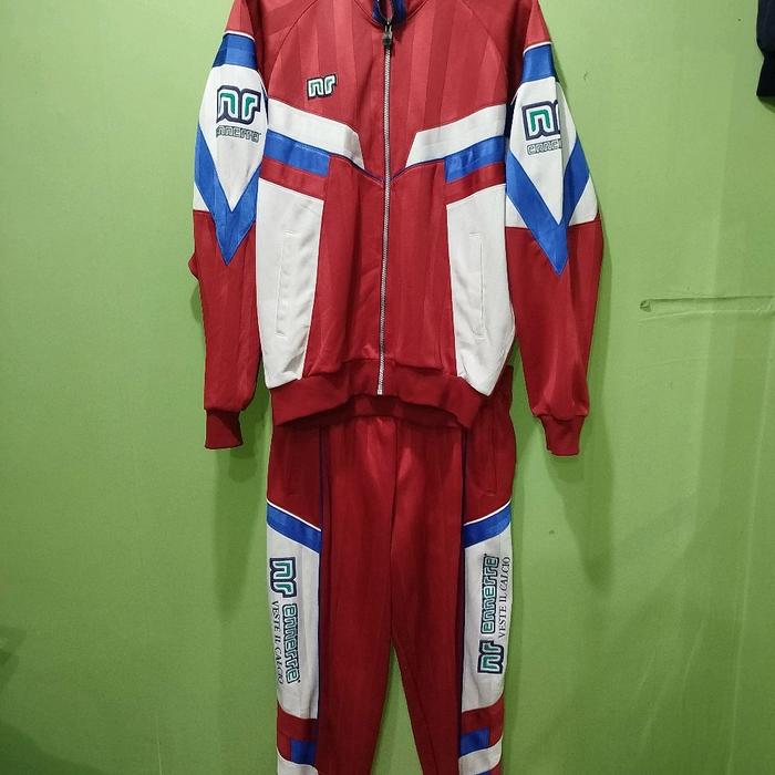 JAKET VINTAGE 1 SET TRACKTOP TRACKPANT ENNERRE BY GOLDWIN VESTE IL CALCIO