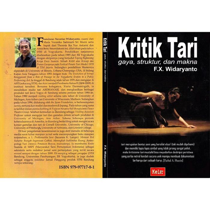 Buku Kritik Tari: Gaya, Struktur, dan Makna - F.X. Widaryanto.