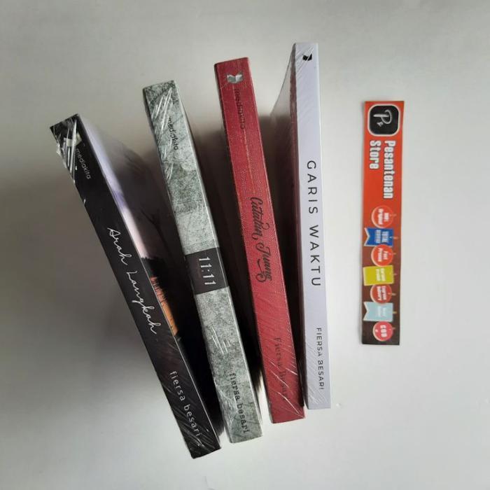 [Buku Original] Novel Fiersa Besari - Garis Waktu - Catatan Juang - 11.11 - Arah Langkah - Tapak Jej