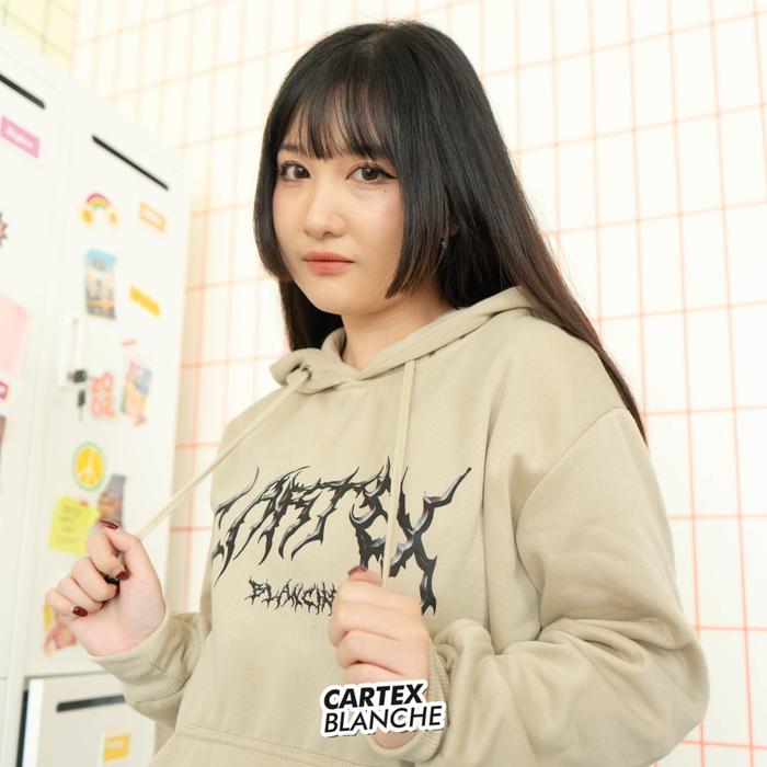 PRODUK BARU CARTEXBLANCHE - Emo Style Jaket Hoodie Jumper Sablon Unisex Pria - Wanita Size M - XXL *