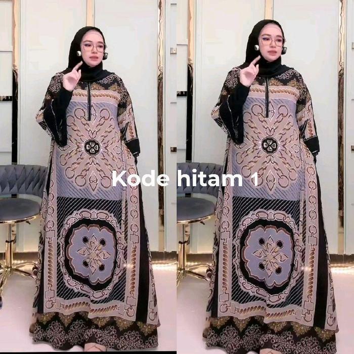 HELIN GAMIS SET HIJAB SEGI 4 PREMIUM