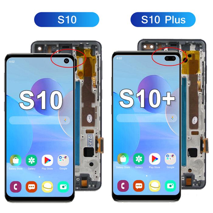 TFT S10 S10 PLUS LCD For Samsung  Galaxy S10 G973F S10 Plus G975F LCD