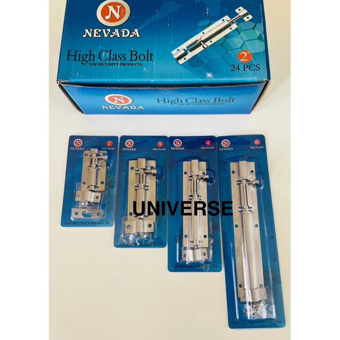 Grosir (12 pcs) Grendel Slot Pintu Jendela 2" inch 3" inch 4" in 6" inch/ Grandle slot Jendela