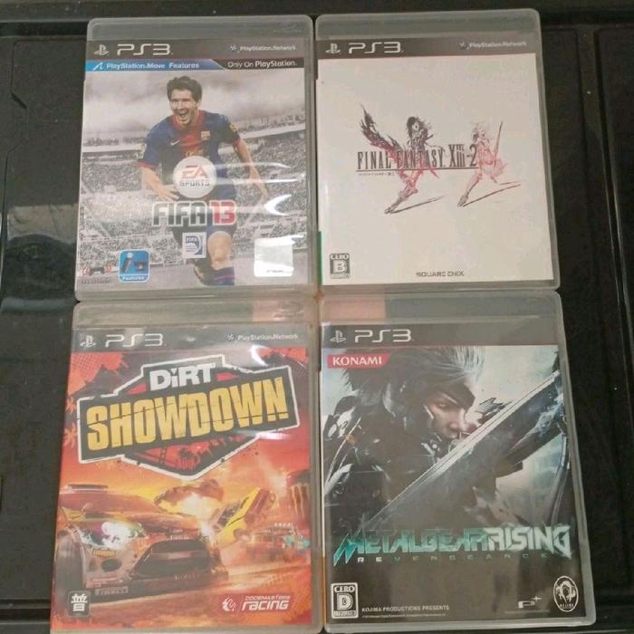 Kaset Game PS3 Blu-ray disc original Fifa 13 | Metal Gear Rising | Dirt Showdown | FF XIII-X2