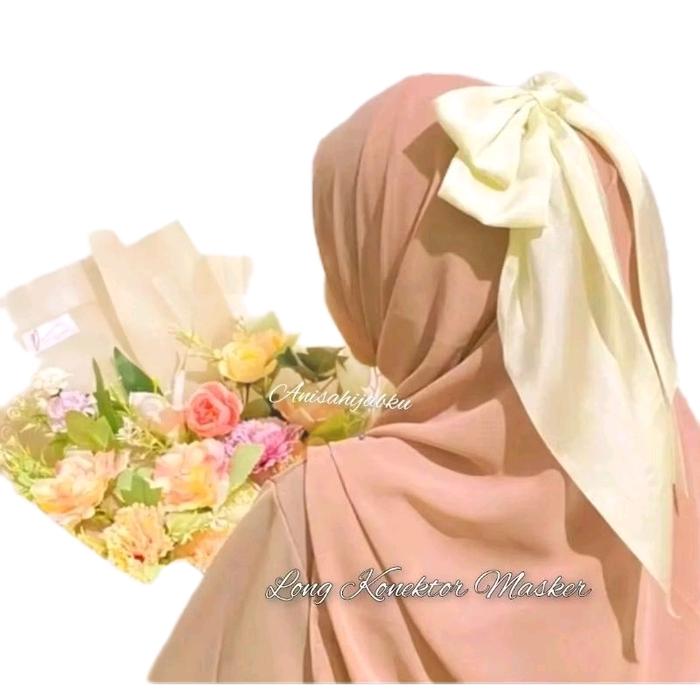 Pita Hijab / Pita Jilbab Belakang Besar / Pita Peniti Jilbab Aesthetic/ Pita Jilbab Vintage i/ Pita