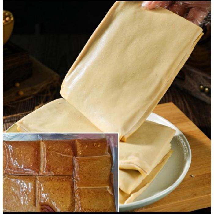Kulit Tahu Lembaran Basah / Panggang / Mie Kulit Tahu