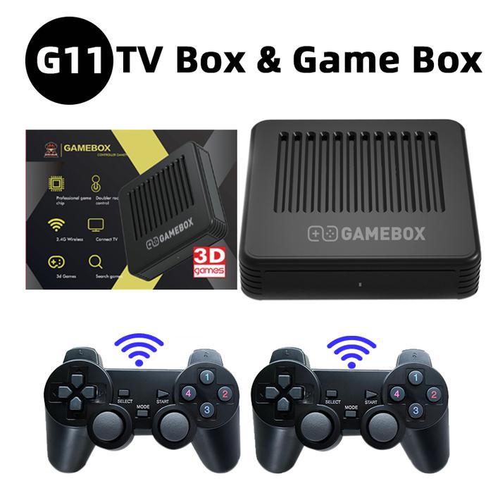 Retro Video Game Console G11 Android9.0 Emuelec4.5 Dual System TV Box