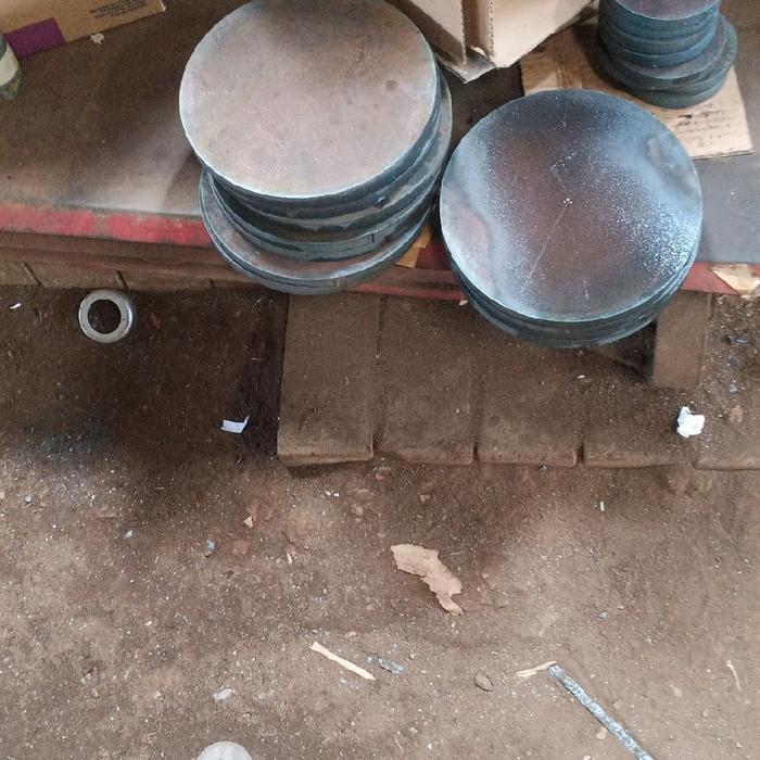 Besi plat bulat 8 mm x diametr 250 mm
