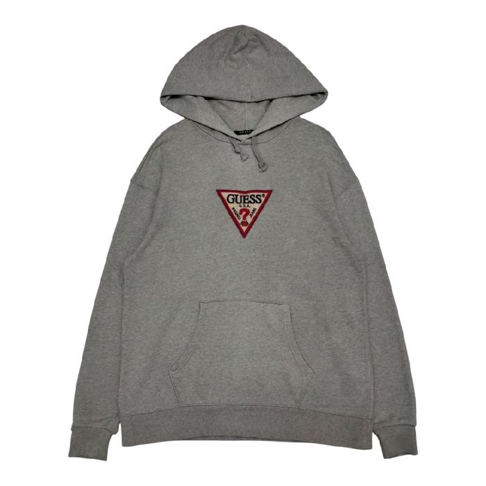 Hoodie Guess Logo 3 Angel / Triangel Abu Misty Second Original