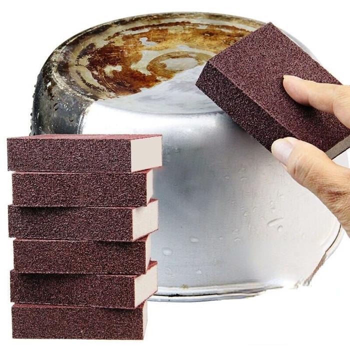 {BG} Spons Nano Pembersih Kerak Panci / Spons Pembersih Karat Panci /Spons
