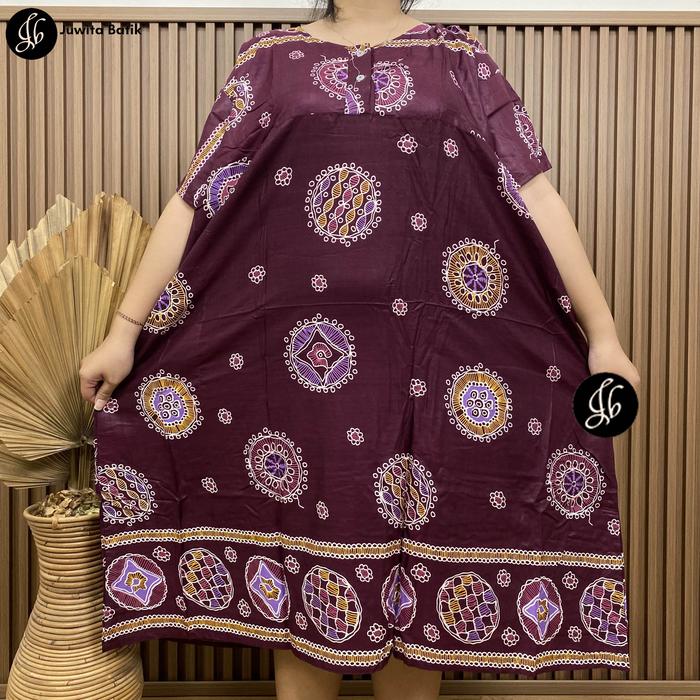 Juwita Batik - Daster Payung Jumbo Busui Friendly LD 140 Super Jumbo Murah Terbaru PART-I