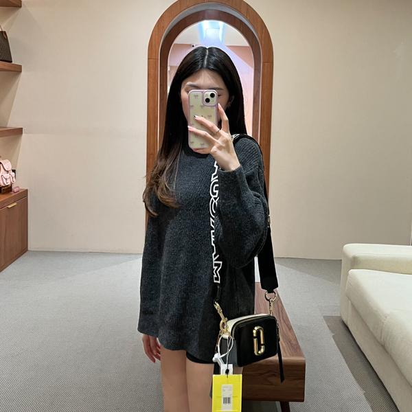Tas MARC JACOBS SNAPSHOT WHITE BLACK CAMERA BAG 100% ORIGINAL - 18X10X6CM